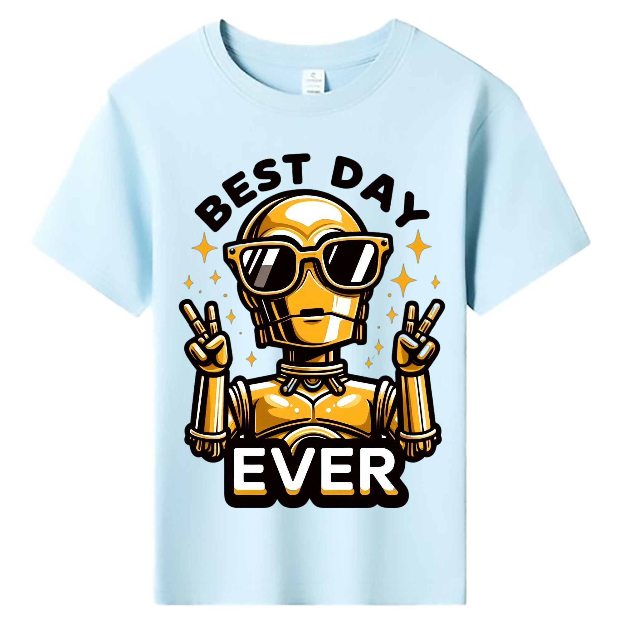 （画像用） スター・ウォーズ Star Wars 綿100％キッズTシャツ（フロントプリント）